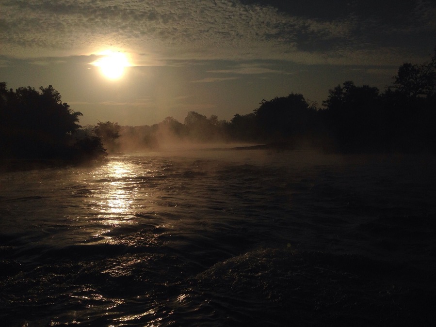 A beautiful sunrise at ulhas river at #Hideout01 from #EcoAdventure
#localgem
