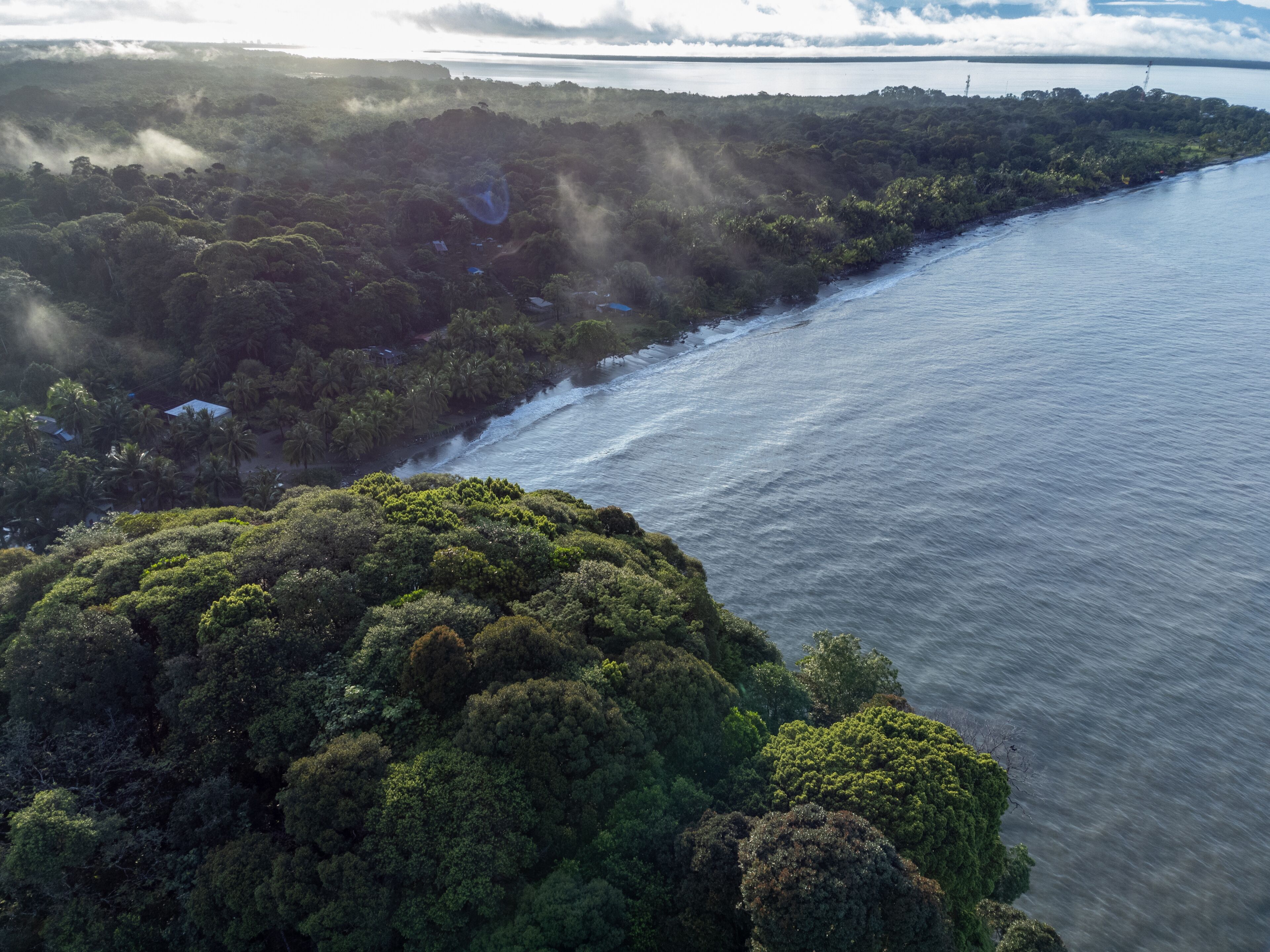 pianguita one morning from above