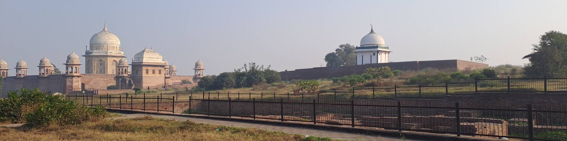 Tomb of Sheikh Chilli and Harsh Ka Tila in Thanesar near Kurukshetra, Haryana, India