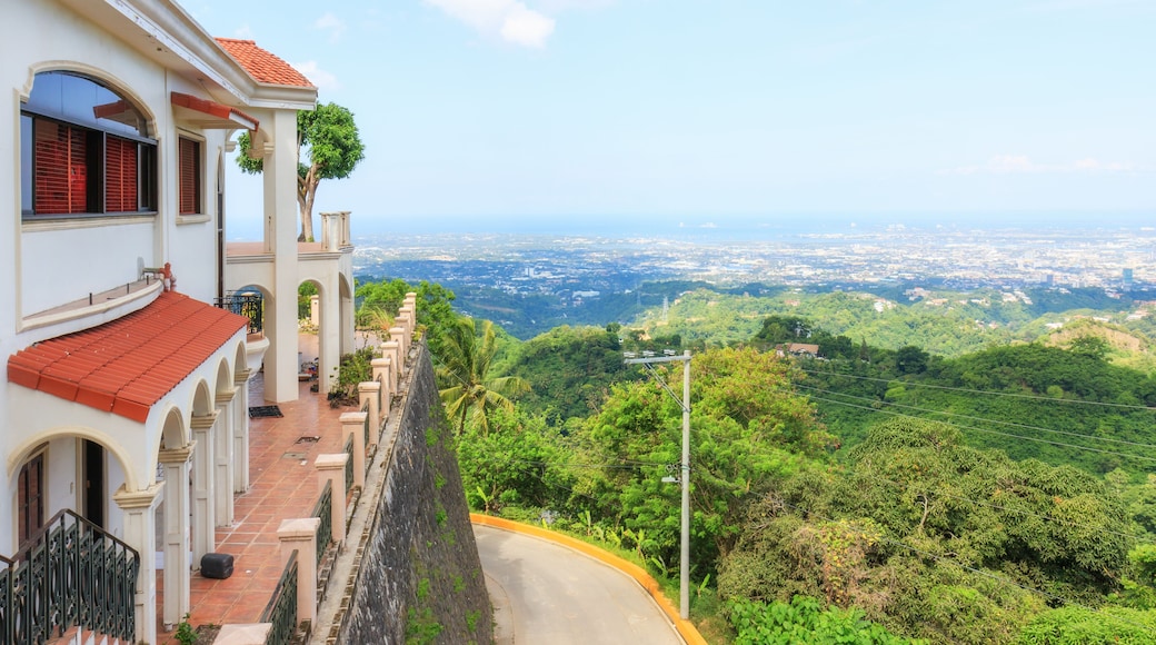 Beautiful View Of House On Mountain In Cebu City, Philippines