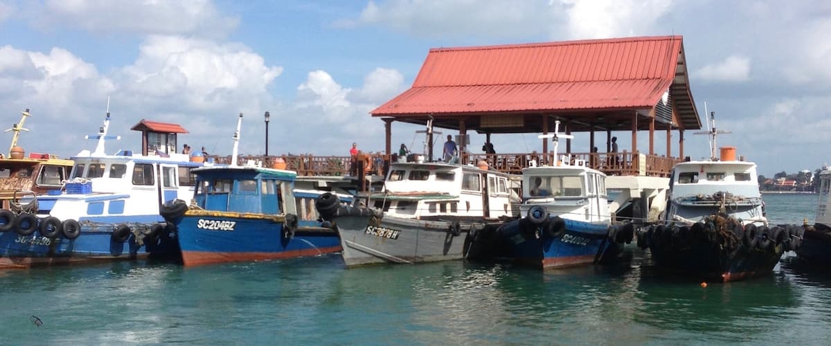 Ferry terminal at Pulau Ubin, Singapore.
#LikeALocal