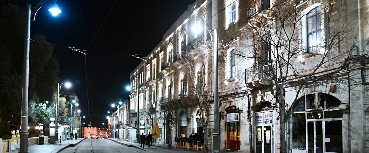 Jaffa Street (רחוב יפו/شارع يافا) is the oldest and longest street in Jerusalem, it crosses the city from east to west, from the Old City walls to downtown Jerusalem. It joins with Ben Yehuda Street and King George Street to form the Downtown Triangle central business district.
Jaffa Street is also a light train runs only street, it will turn to be a pedestrian street on the Sabbath Day, every week.
#Israel #Jerusalem #JaffaStreet #OnTheRoad #SabbathDay