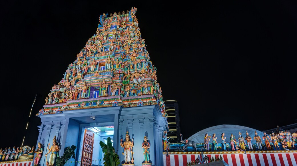 Gopuram of Sri Srinivasa Perumal Temple