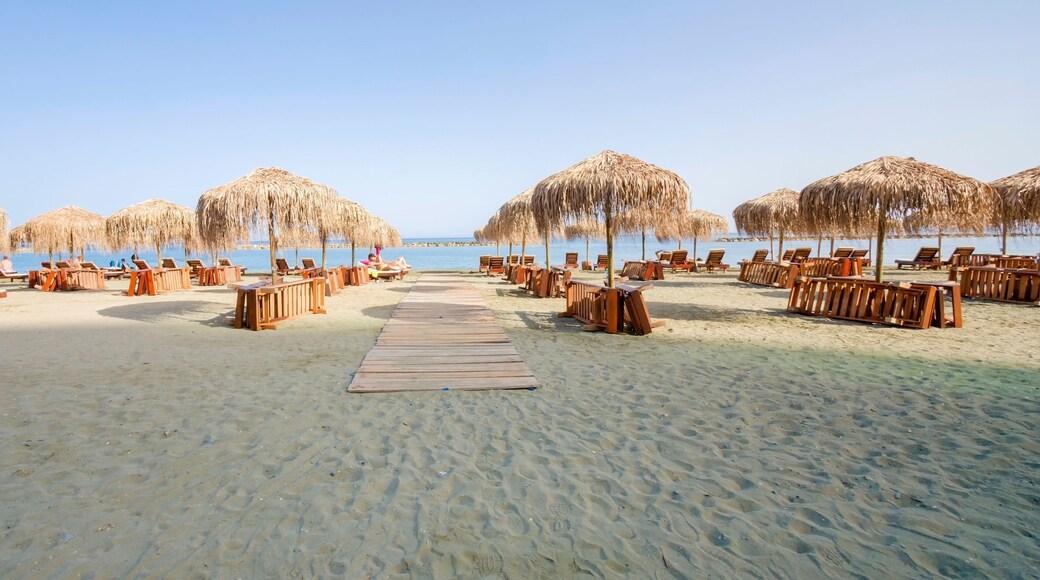 Limassol beach Neapoli, Cyprus