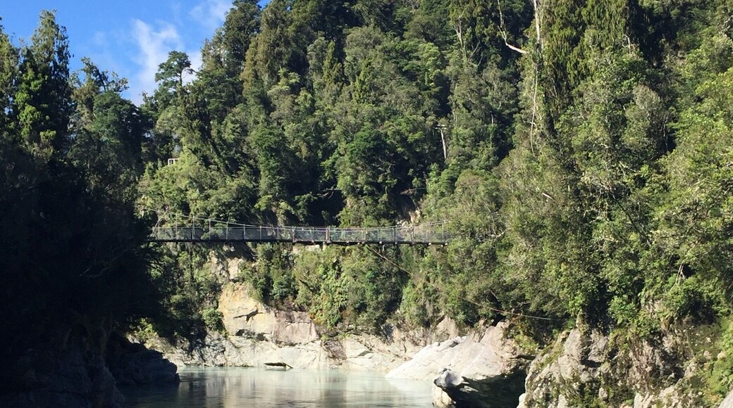 Blue Pools in Hokitika Gorge