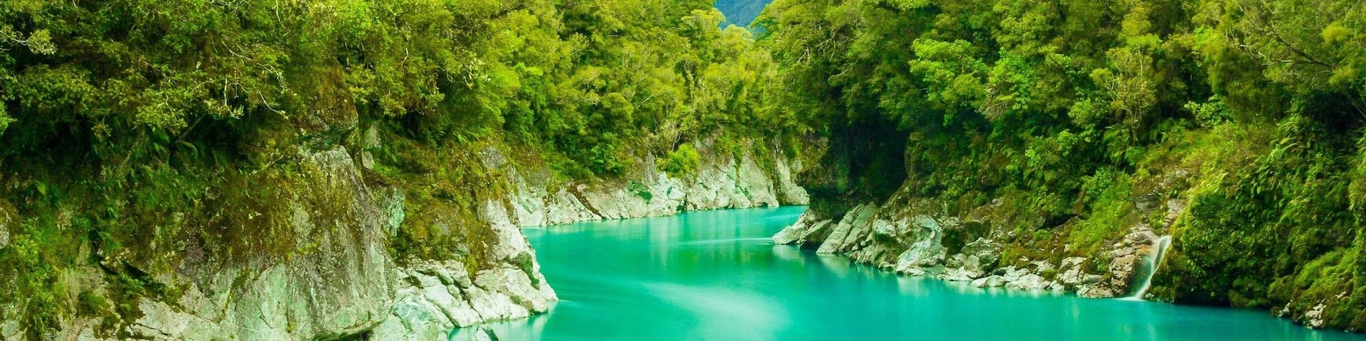 The color of the water is here is amazing