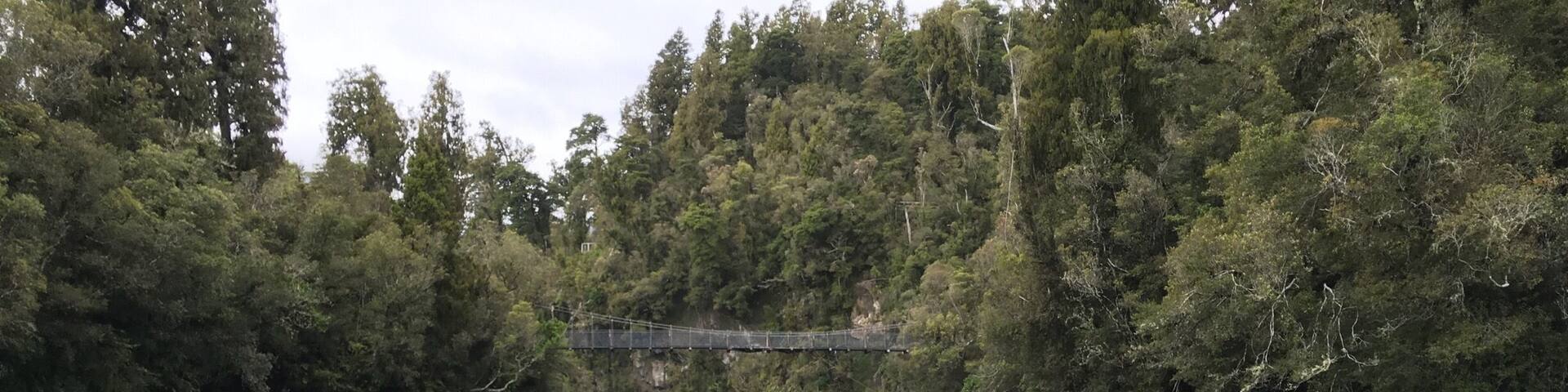 Hokitika Gorge. don't miss this when you visit Hokitika.
