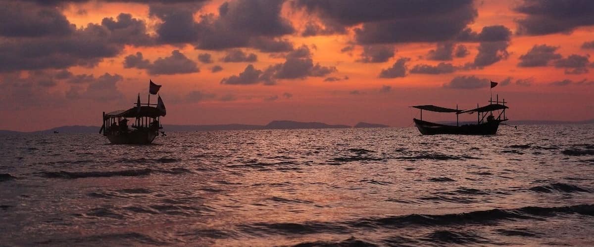 If you want to get away from the seediness of Serendipity beach in Sihanoukville, Otres beach is the way to go.  We had a big group there and for most of the trip had the beach to ourselves.  Note: don't walk alone at night between Otres 1 and 2,  I learned this the hard way and got mugged. #golden hour