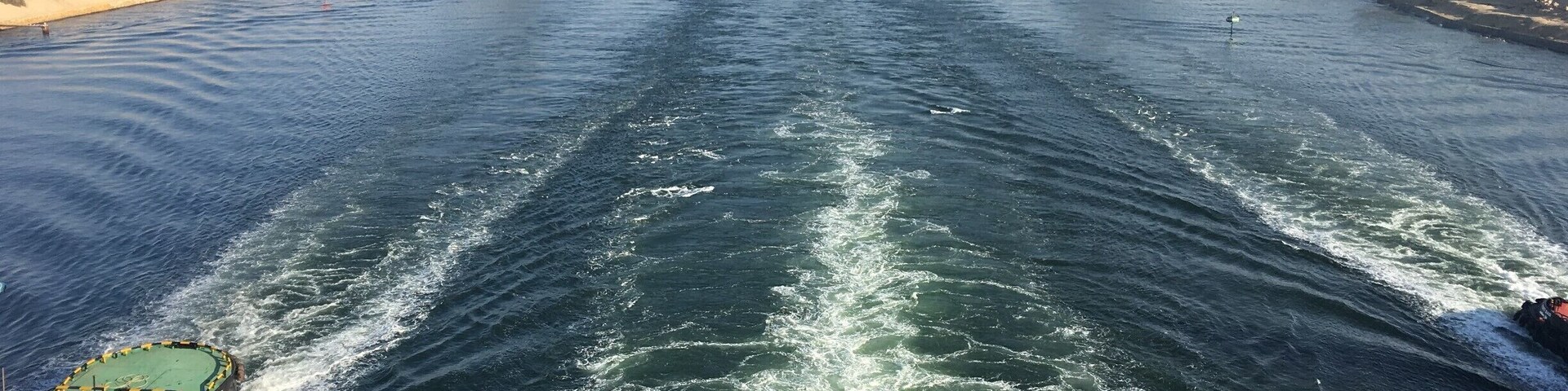 Cruising through the Suez Canal was fascinating! #lifeatexpedia