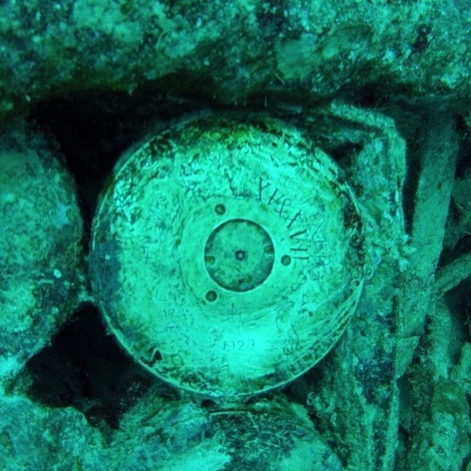 The SS Thistlegorm was a British Naval Ship bombed by the Germans and sunk on 6 October 1941 near Ras Muhammad in the Red Sea and is now considered the top shipwreck diving site in the world!

For about $100 you can take a day trip out of Dahab to Sharm where you bored a lovely boat and cruise out to the site (about another 2 hours), breakfast and lunch are provided and both are quite tasty. The sites are lovely on the way and if you're luck you'll see dolphins!

You take 2 dives at Thistlegorm, 1 outside the ship and the other inside!!! AMAZING!

Pictured are live missiles left on the wreck, you can read the writing. There are 2 tanks left on the deck, airplane parts and other warfare supplies as well as an entire hull of motor bikes. Very creepy and very cool! 

You finish the day with a drift dive from Yolanda to Shark Reef, where there is another ship wreck that was carrying toilets. It's pretty funny.   
