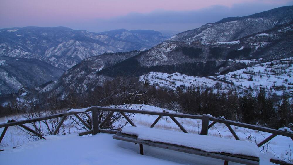 Sun is rising over Rhodopes. The magic is real!