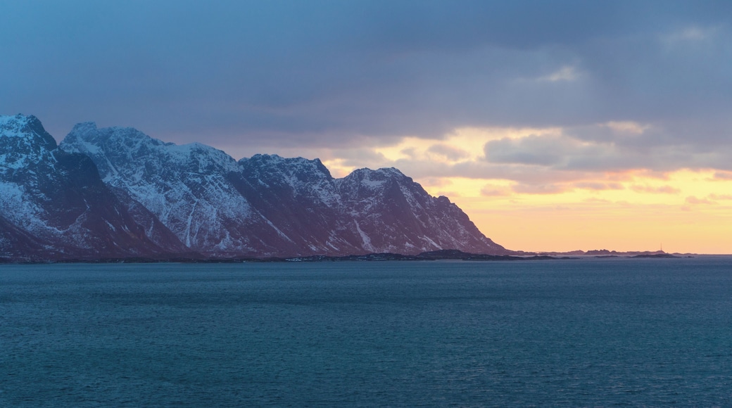 We abandoned our plans to explore the northwest side of the islands this day when the Arctic Sun rose and hovered just above the horizon for the next 2.5 hours. Instead we just drove the coast on a aimless adventure following the light. Lofoten is a magical place. #BVSquad #BVSBlue