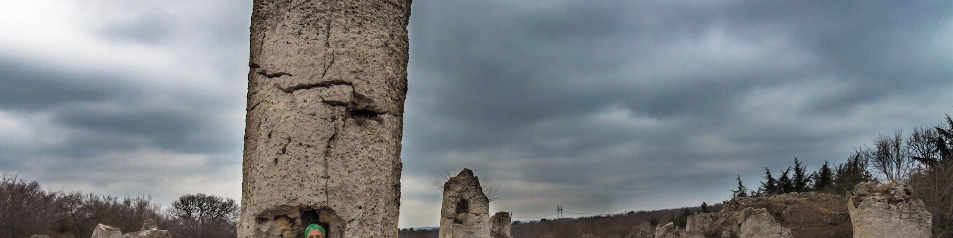 A walk through the Stone Forest in Bulgaria in the stormy weather.
#InStone