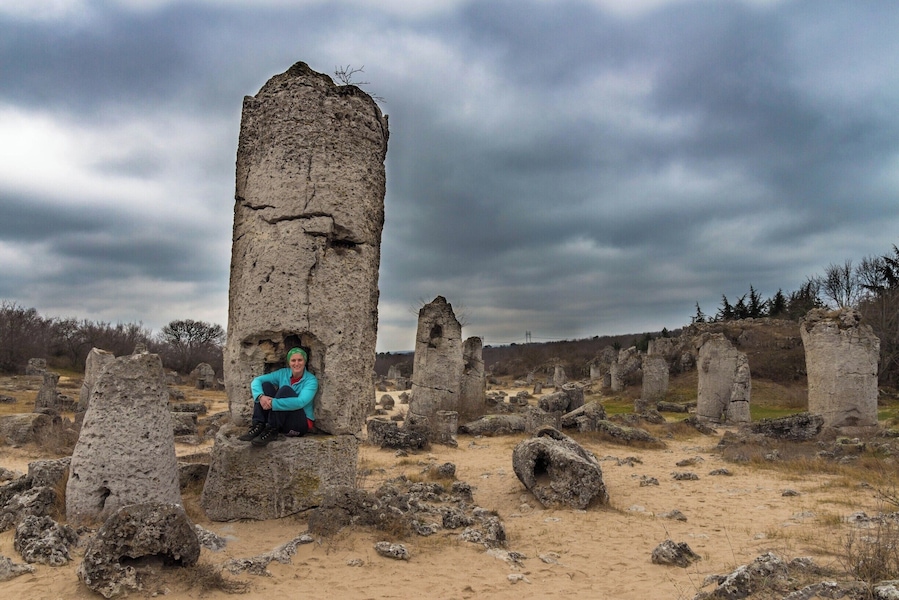 A walk through the Stone Forest in Bulgaria in the stormy weather.
#InStone