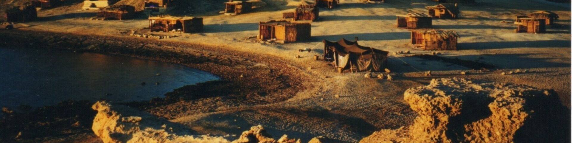 Winter sunrise over Ras a Satan beach camp along the Sinai Peninsula, Egypt. One of the most peaceful places I have ever been. Also where I learned to love my still favorite breakfast of omelette, cucumber & tomato salad and fresh bread with jam.
