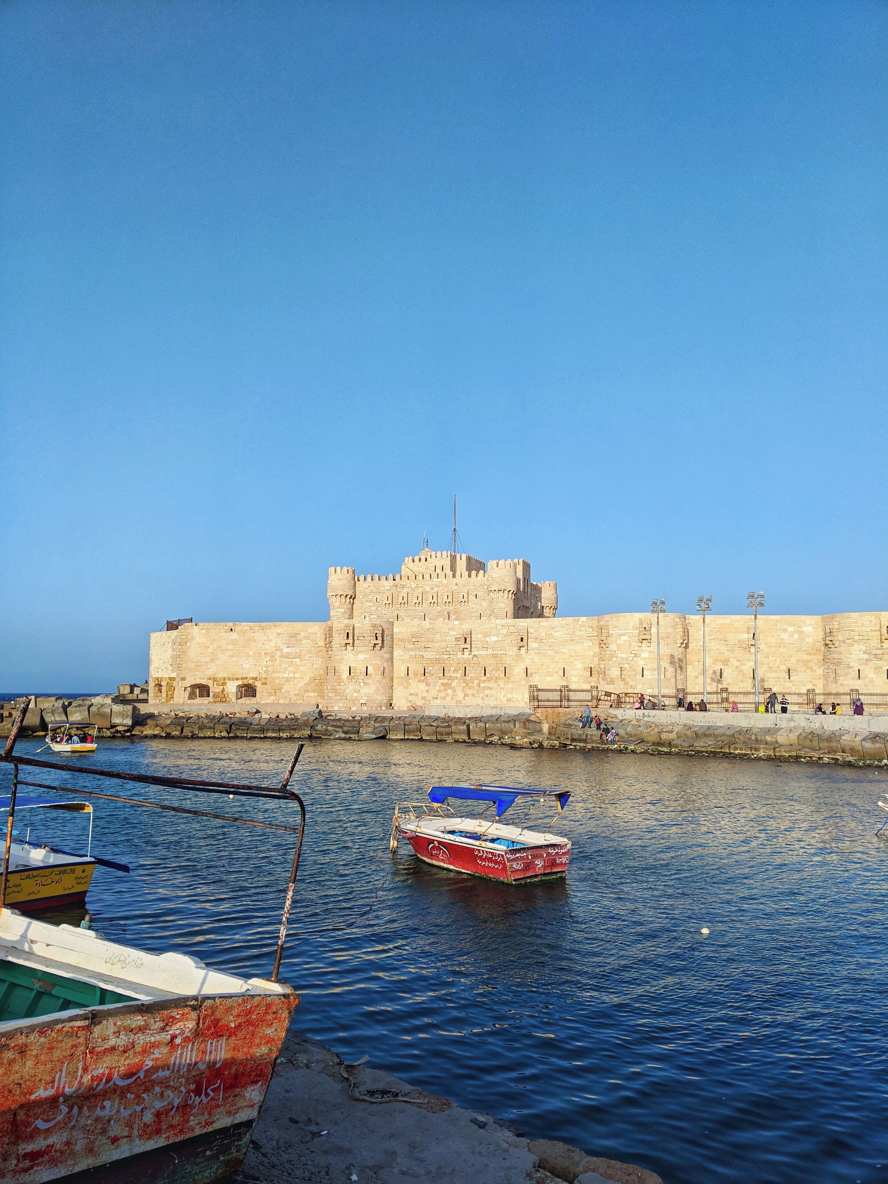 The place where the lighthouse of Alexandria once stood
#adventure #alexandria #egypt #lighthouse