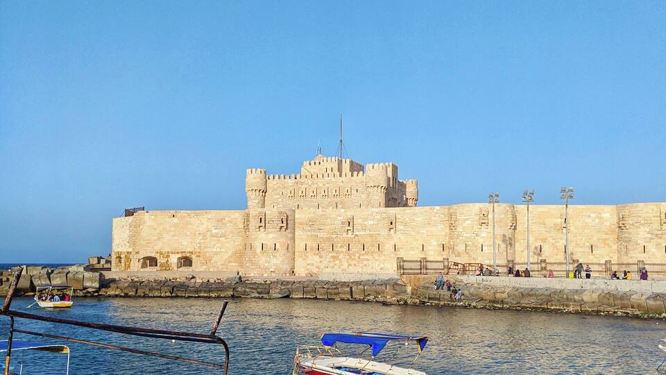 The place where the lighthouse of Alexandria once stood
#adventure #alexandria #egypt #lighthouse