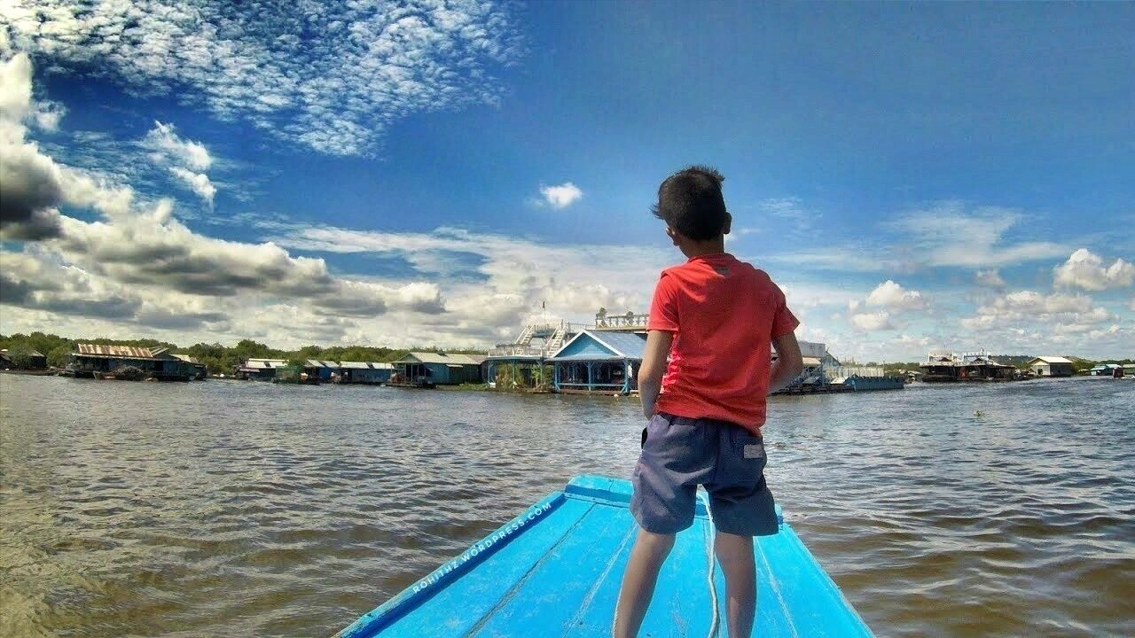 Life on the lake...🚣‍♂️

We went to the Floating Village on Tonle Sap in a small boat which was sailed by a young boy. It was interesting to see the floating communities along the canals. We even saw a floating Catholic Church, small shops, crodile farms, houses and a school. We were told that around 4500 Cambodians live and work there. I left with so many insights and in awe of the kids who were living life in this floating village. Overall it was an amazing experience!!

#tonlesap #travel #wanderingsoul #discovercambodia #cambodia #siemreap