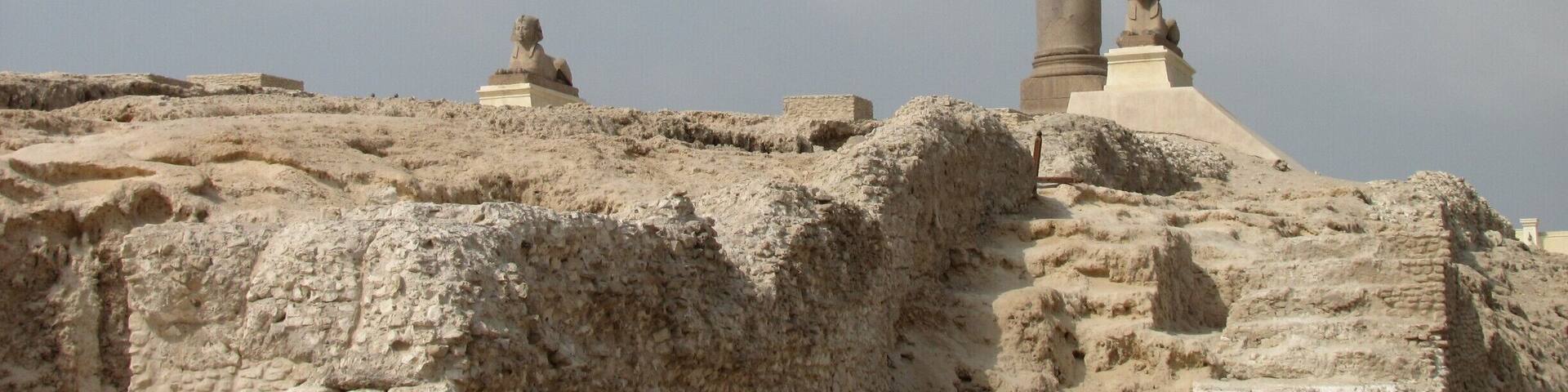 Pompey's Pillar is the tallest ancient monument in Egypt. #architecture
