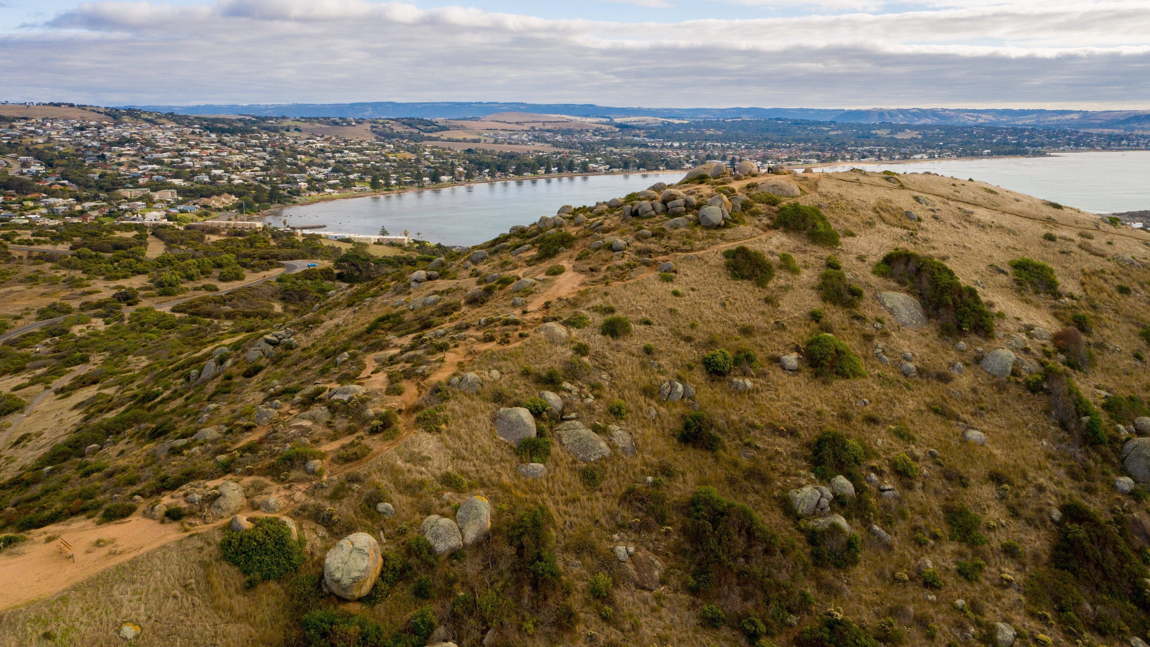 The Bluff featuring tranquil scenes, landscape views and general coastal views
