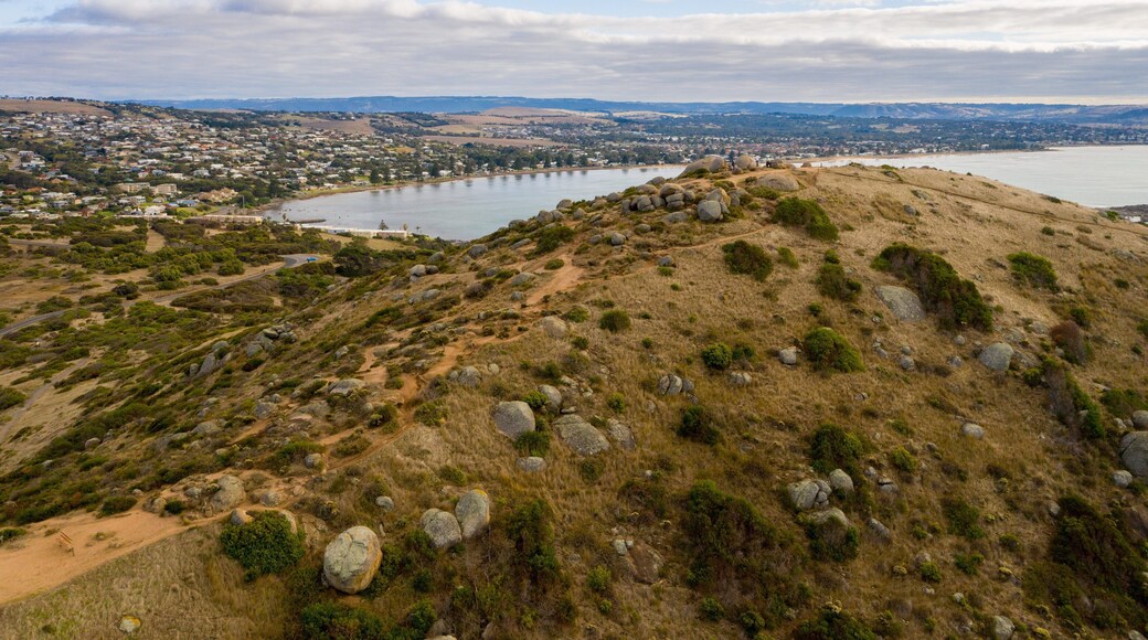 The Bluff featuring tranquil scenes, landscape views and general coastal views