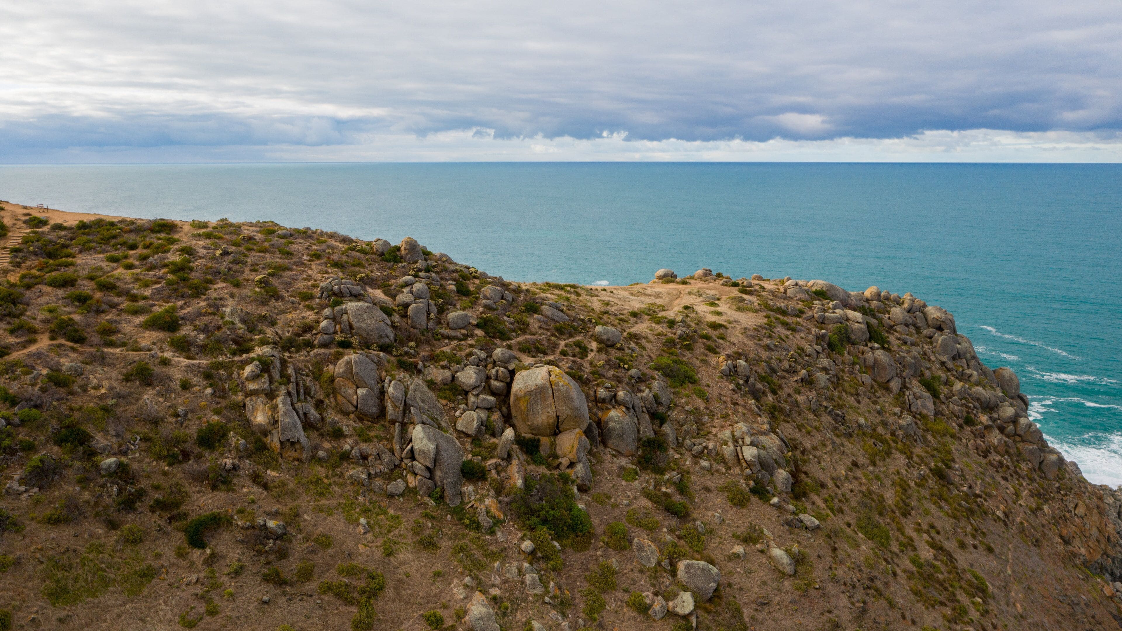 The Bluff which includes rugged coastline and general coastal views
