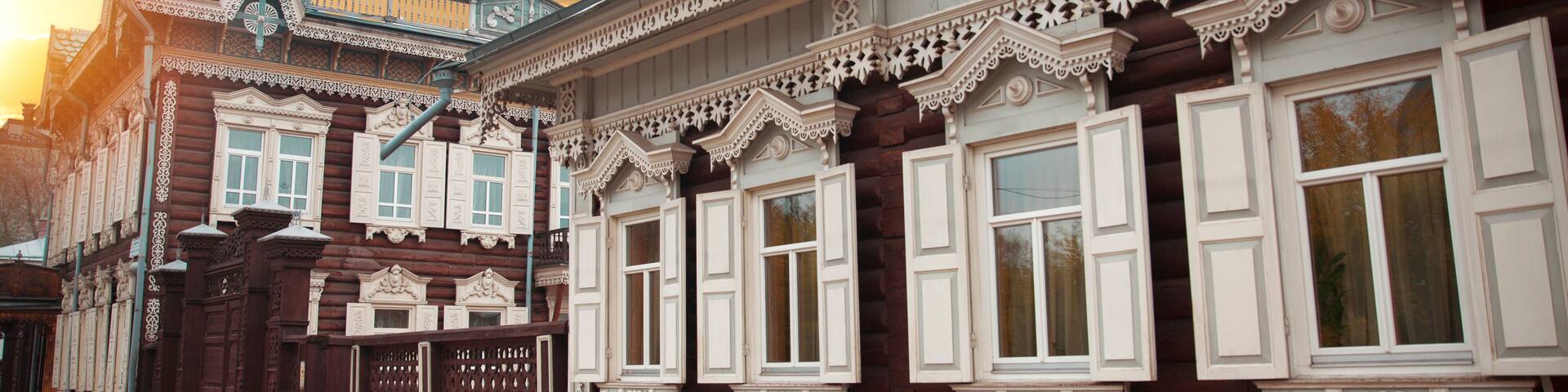 historical center of Irkutsk