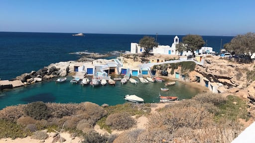 Two tips when visiting Mandrakia the small fishing village in Milos.
1. Eat at Medusa for some of the best, most fresh seafood you'll ever have.
2. After your meal walk down to the fishing village to explore the sites below!
#lifeatexpedia