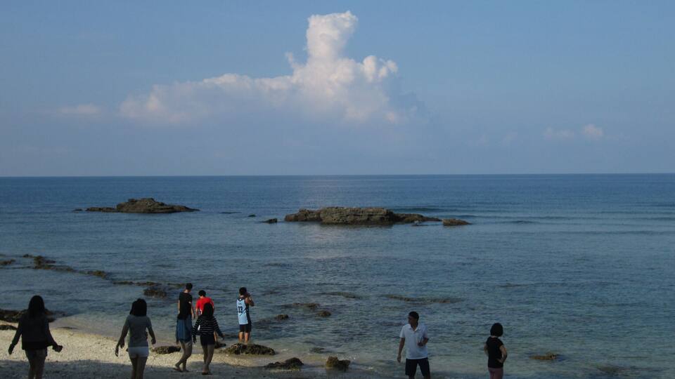 屏東縣恆春鎮 炙熱的恆春海岸