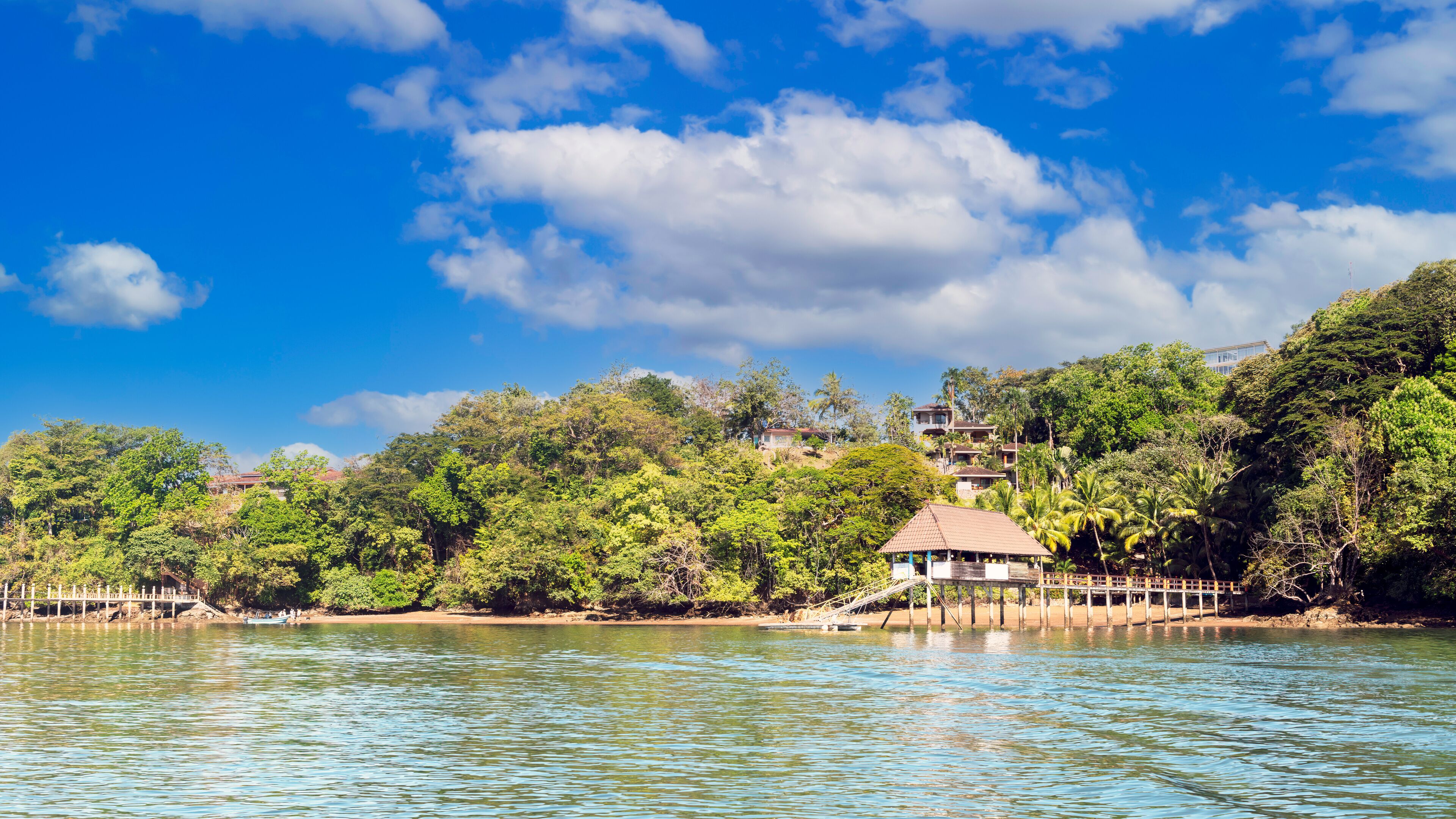 Boca Chica shoreline in Chiriqui province, Panama