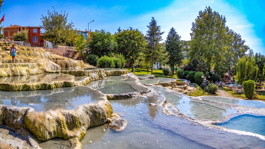 Travertin rouge de Karahayıt