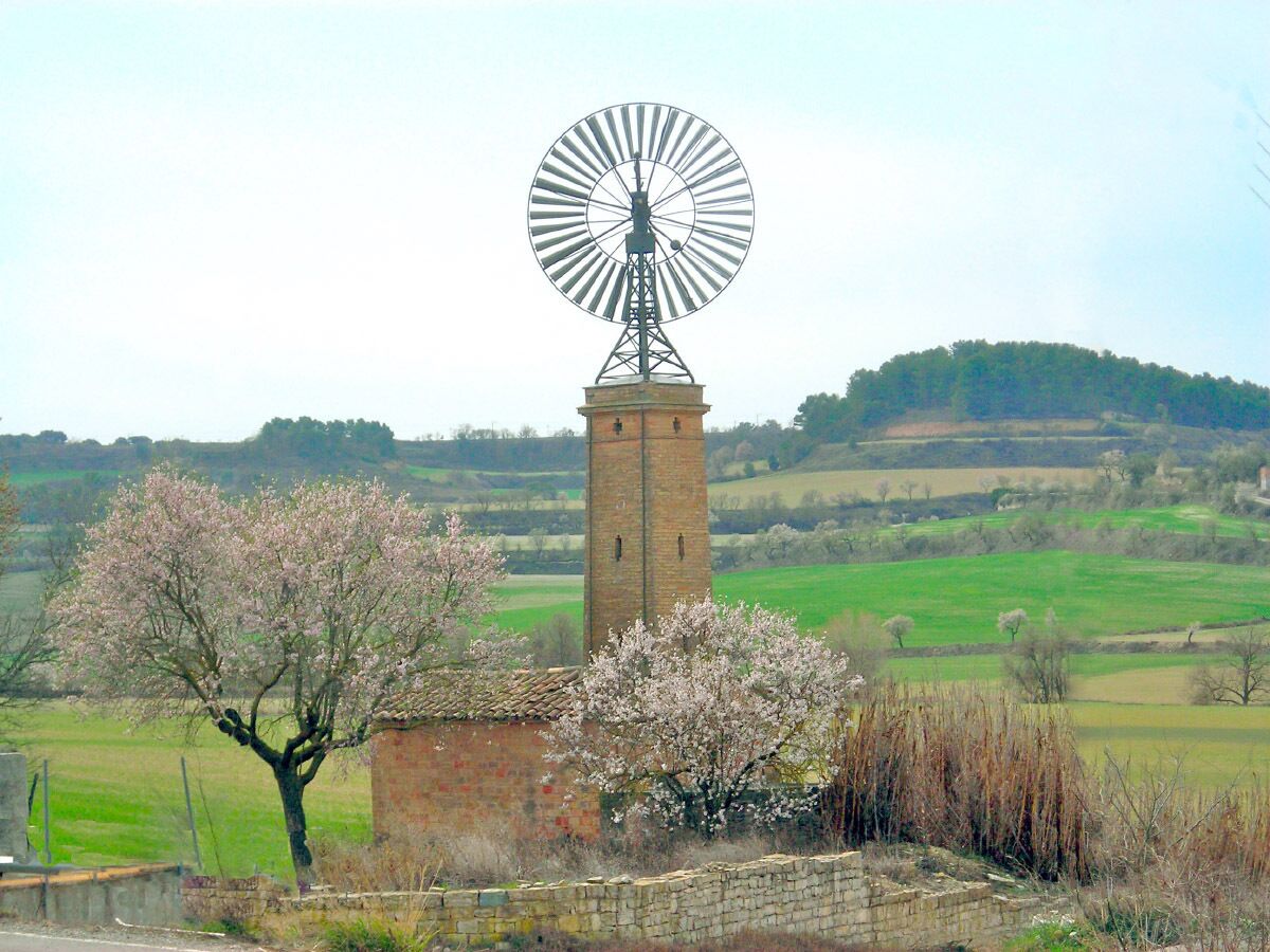 Montfalcó Murallat, molí de vent