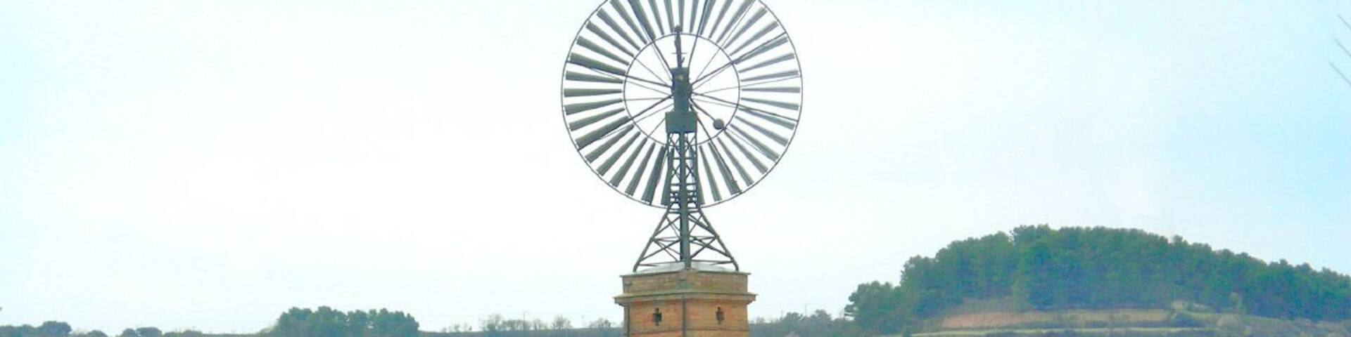 Montfalcó Murallat, molí de vent