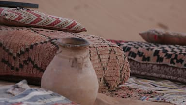 Sand all over and I little hot, but you´ll never see so many stars in the sky in one night.