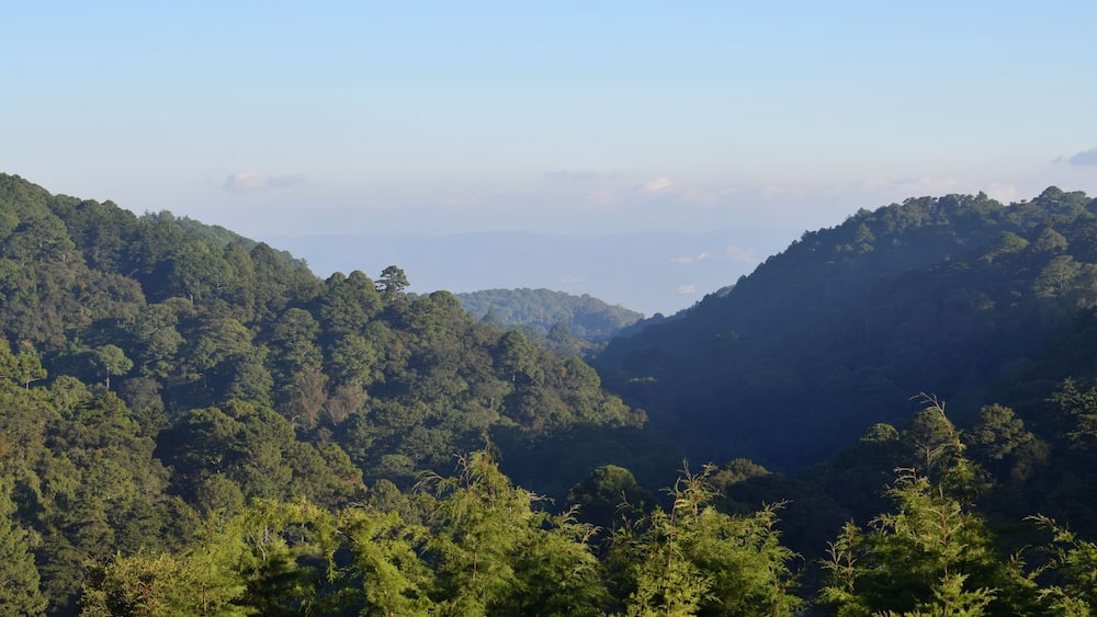 Paisaje Guatemalteco en San Lucas Sacatepéquez.