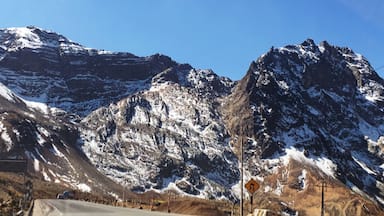 Ticlio Pass is the highest mountain (4,818 m. above the sea level) in the central highland of the Peruvian Andes.