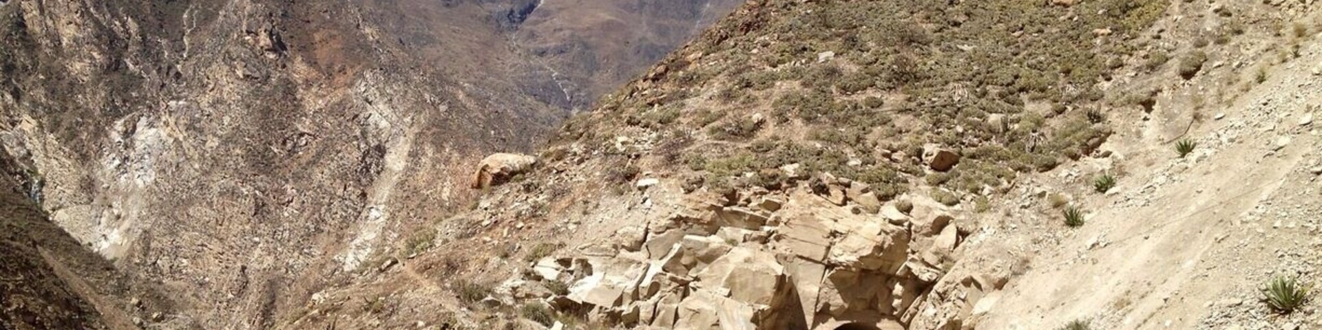Really beautiful bike ride from Caraz to Huallanca. All down hill but you can easily find public transportation to take you back to Caraz.