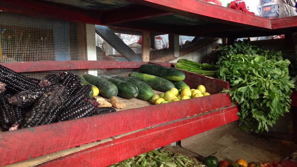 Curimana is a small village located in the Amazon Basin with dirt roads and small huts. This is a photo of the local market, where people come to purchase local produce, meat, and other staples. #Market