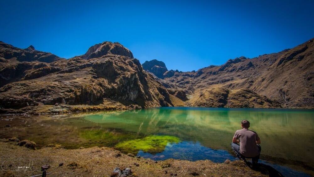 #TroveOn - The amazing lagunes quellacocha in the andean mountains. Very peaceful and quiet place... Just take a moment to suck all the beauty in :) #hiking