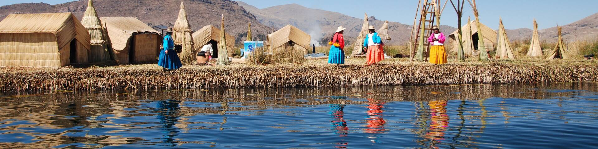Uros Island, Lake Titicaca, Peru