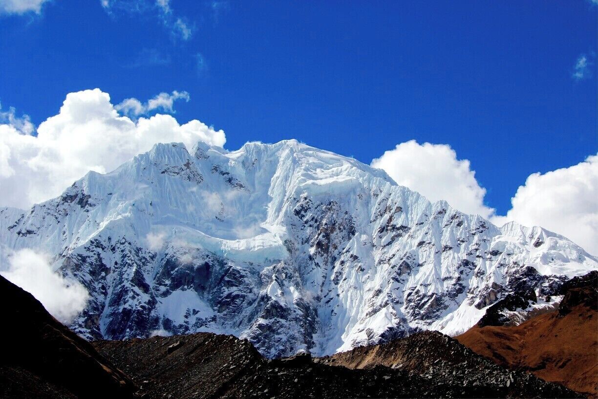  #TroveOn Salkantay, the mountain that this particular hike gets its name from, stands over 6,200m tall and is the tallest mountain in the Willkapampa mountain range.

The trek lasts for four days and on the first night/second morning, you will have this as your view. When I went, avalanches were going off all night, plus no artificial light means more stars than you've ever seen before!