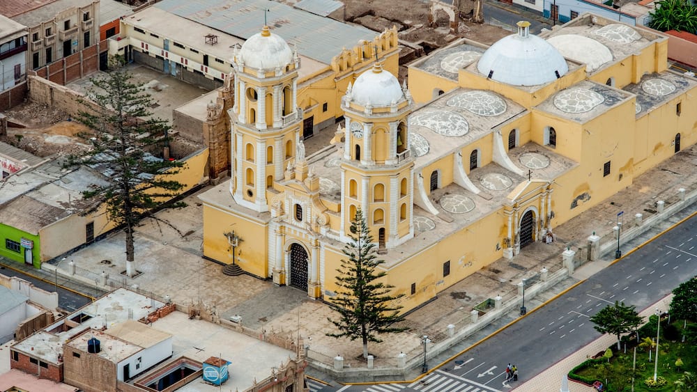 Cathedral Village of Chiclayo in Lambayeque Region Peru