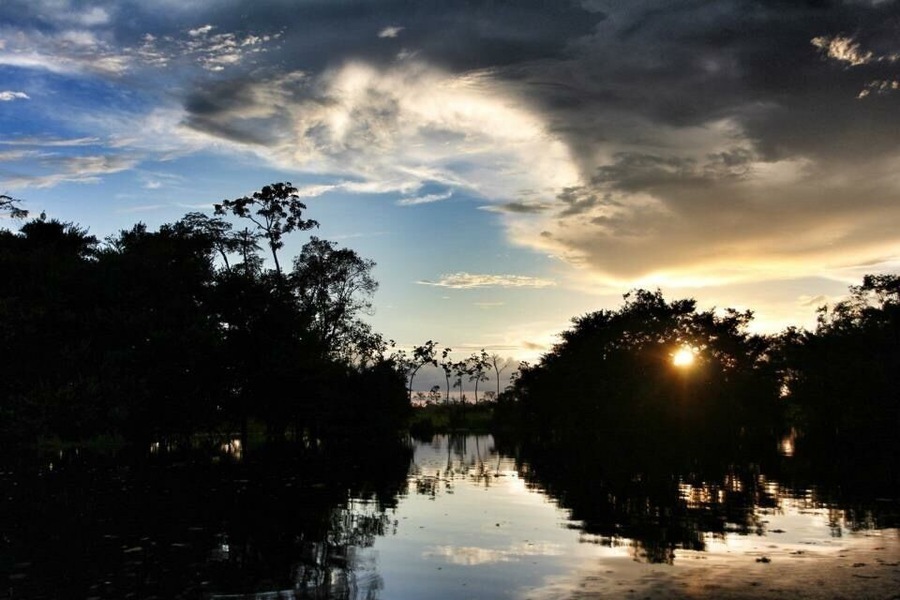I don't know if it was because I was on the equator in December in the Peruvian Amazon, but traveling on a boat with Aqua Expeditions showed me #goldenhour light unlike any I've encountered anywhere! Not to mention lush jungles, amazing wildlife, and new Amazonian cultures and people.#colorful