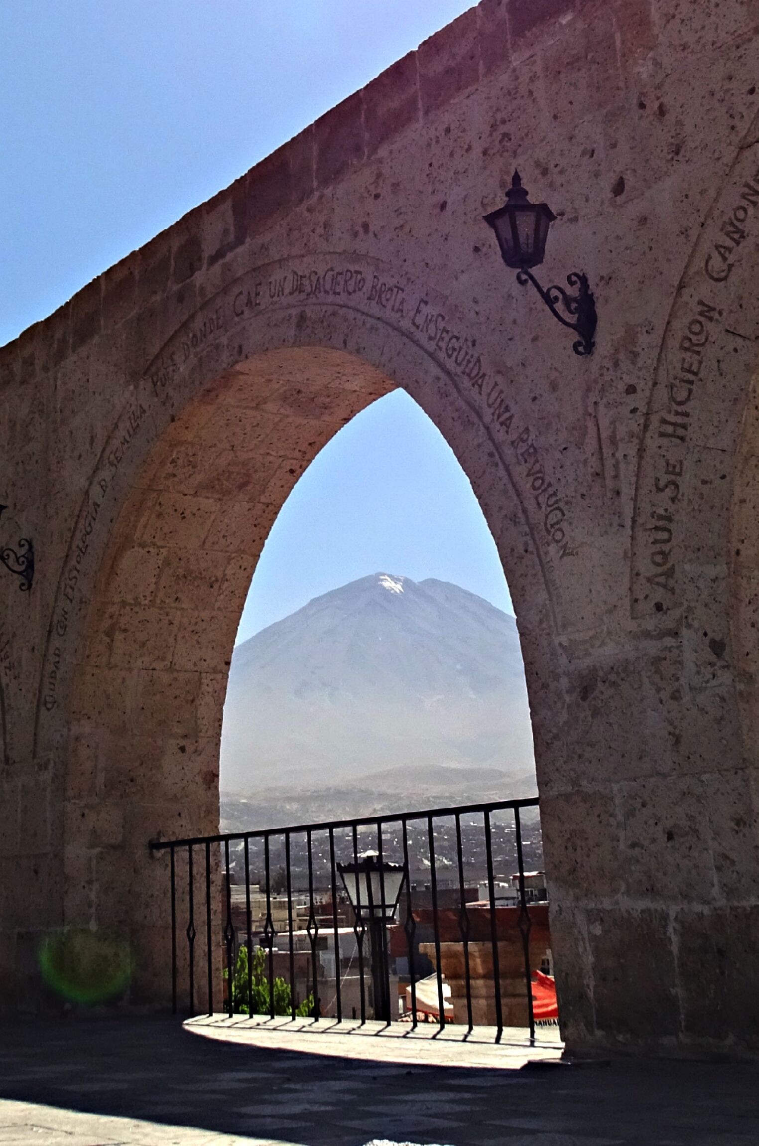 View of the Misti volcano from the Balcony de Yanahuara.
#Blue #Mountain