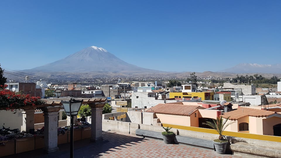 Can't get enough of the conical shape of El Misti. Peru