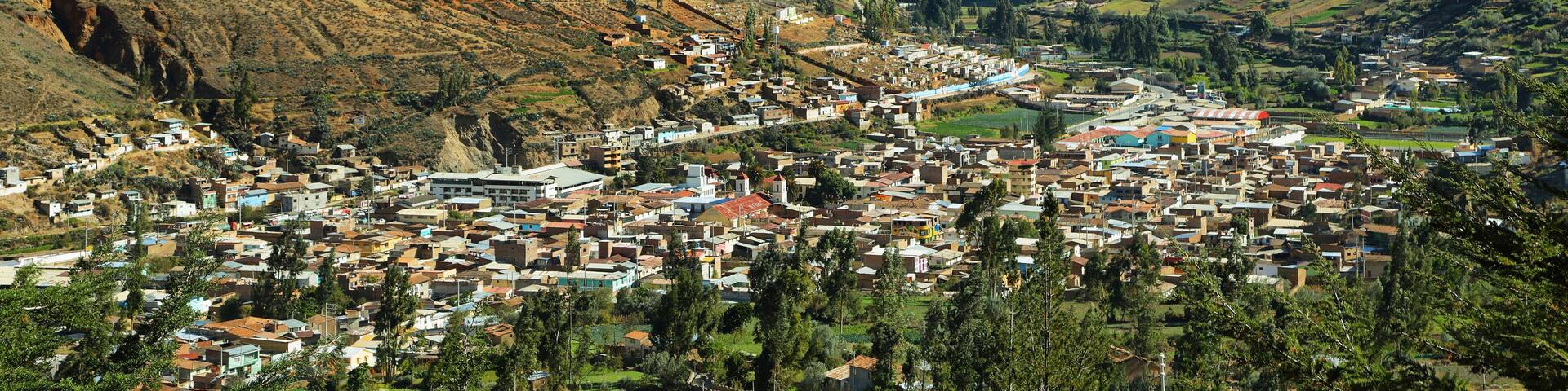 Tarma valley and Acobamba village near Tarma