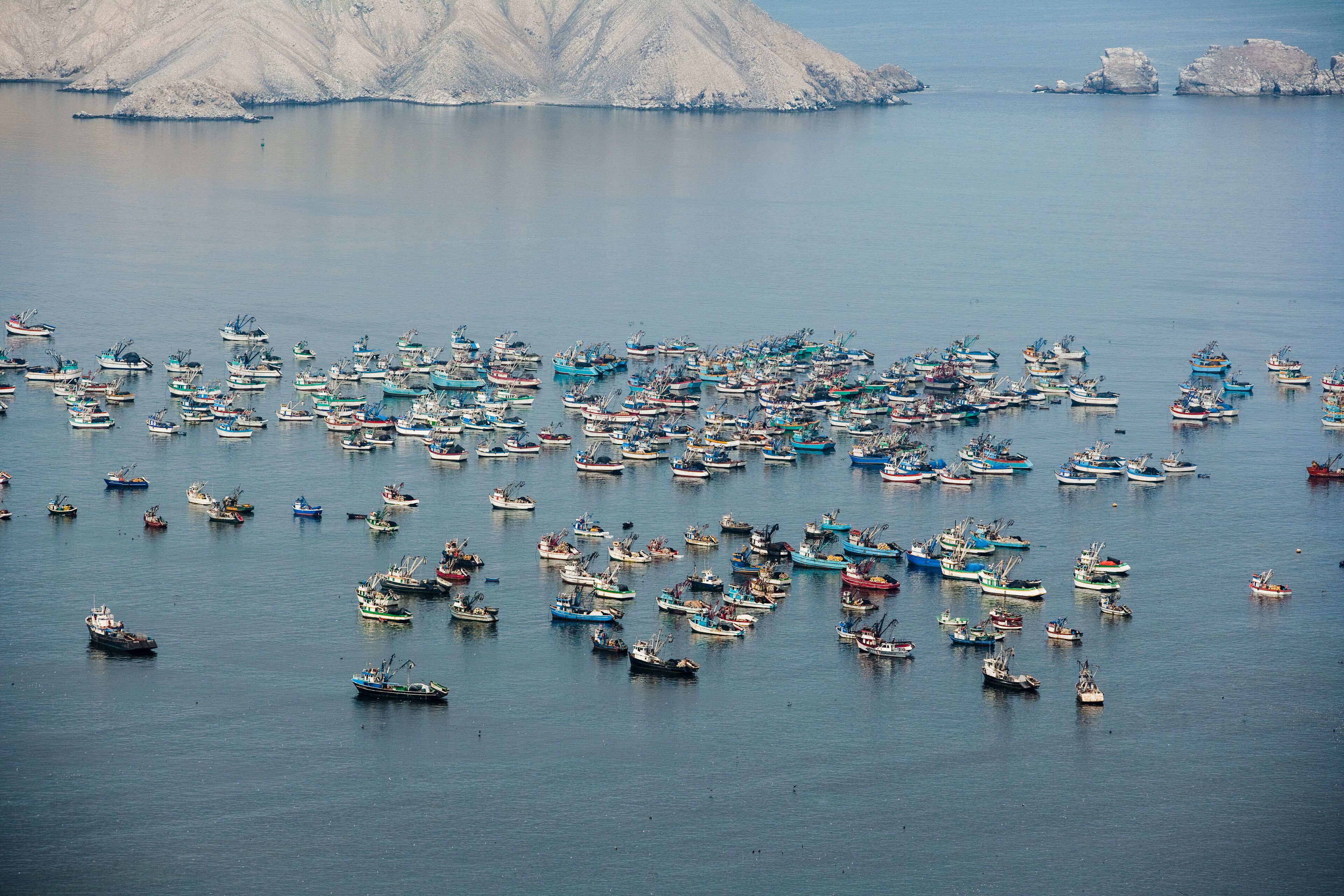 Fishing Industry and Boats Chimbote Ancash Region Peru