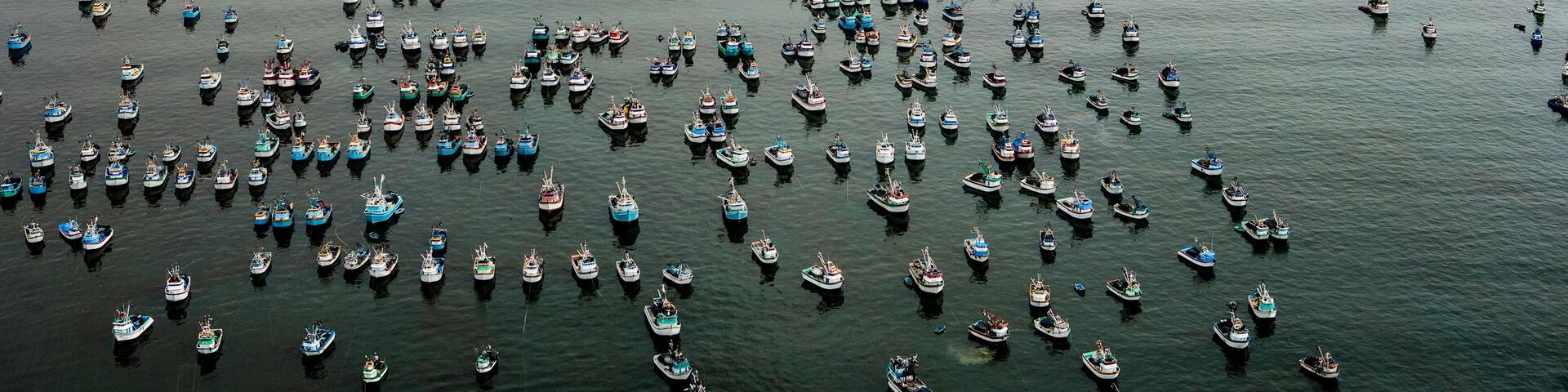 Fishing Industry and Boats Chimbote Ancash Region Peru