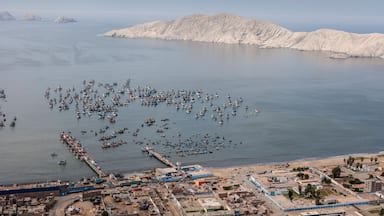 Fishing Industry and Boats Chimbote Ancash Region Peru