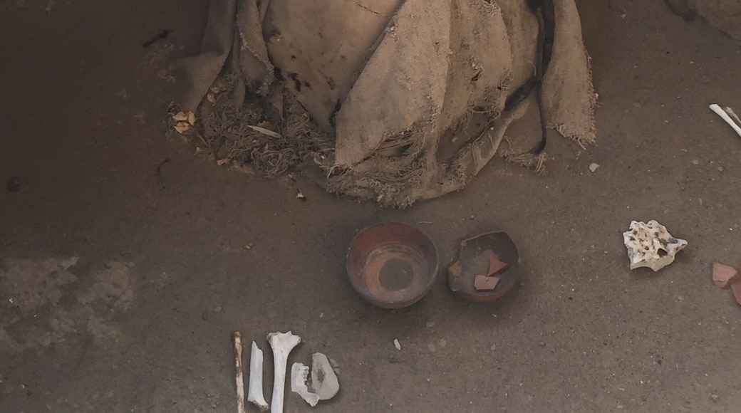 The cemetery is amazing and sad a must see in Nasca